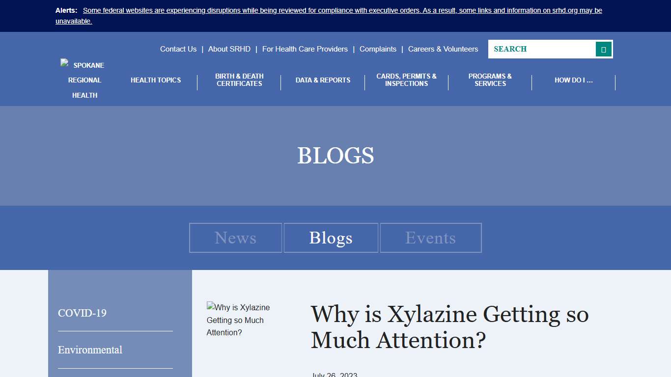 Why is Xylazine Getting so Much… Spokane Regional Health District